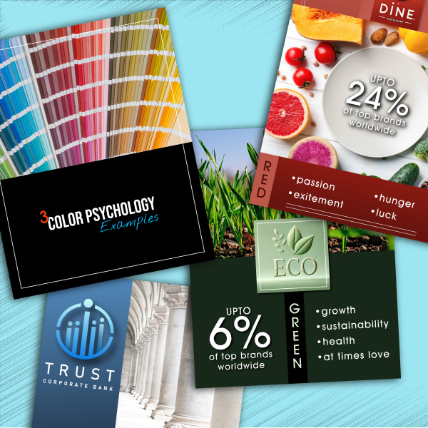 Four pages from a PDF about color therory.